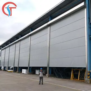 Automatic Pvc Door Warehouse Safety Pvc Automatic Fast PVC Rolling Shutter Door