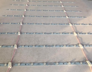 Aluminium Profile Led Strip Bar/Flexible Lattice LED Light Bar <strong>Scrolling</strong> Led Strip Curtain <strong>Backlight</strong> - Product Image 2