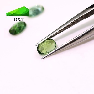 天然モザンビーク3Aoval 4*6ライトグリーントルマリン - Product Image 4