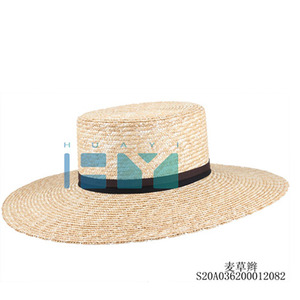 Trigo sombreros de paja para <span class=keywords><strong>el</strong></span> verano mujeres señoras sombreros - Product Image 1