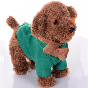 Perro de juguete de felpa courage <span class=keywords><strong>the</strong></span> cowardly perro cantando peluche musical - Product Image 1