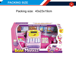 B/O niños pretend supermercado <span class=keywords><strong>juguete</strong></span> <span class=keywords><strong>caja</strong></span> <span class=keywords><strong>registradora</strong></span> <span class=keywords><strong>con</strong></span> micrófono - Product Image 5