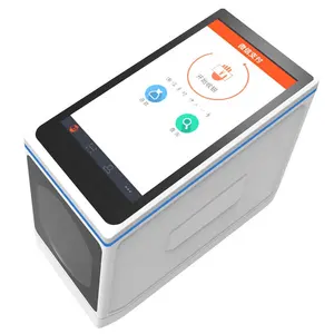 条形码扫描仪便携式触摸屏 NFC MPOS 5英寸 4G LTE Android POS 终端与 sim卡零售商商店 GC070B