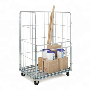 Demontabel 2 Zijdig Magazijn Roll Kooi Trolley - Product Image 4