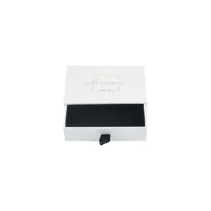 New Design Customized Logo Printing Paper Packaging Jewellery Drawer Gift Box For Bracelet