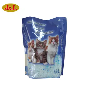 Wholesale Custom 1-8ミリメートルSilica Gel Bentonite Cat Litter/Cat Sand For Pets