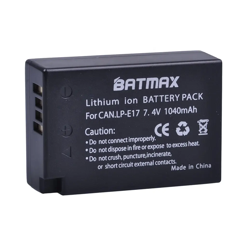 LP-E17 Lp E17 LPE17 Oplaadbare 7.4V 1040 Mah Lithium Batterij Voor Digitale Camera Canon Eos M5 M6 200D T6I t6S 750D 760D 77D X8I