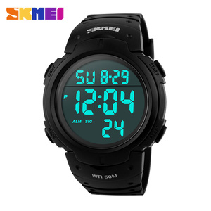 Montres de sport haut de gamme <span class=keywords><strong>SKMEI</strong></span> <span class=keywords><strong>1068</strong></span> 3ATM étanches, vente flash, alarme, montres <span class=keywords><strong>Skmei</strong></span> de haute qualité, montres de plongée - Product Image 6