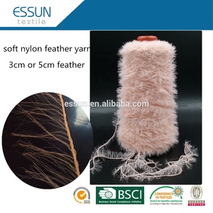 Bán Buôn Rẻ Nhất Nm7 2CM 100% Mềm Đàn Hồi Nylon Polyamide Bắt Chước Chồn Lông Sợi Fancy Sợi - Product Image 3