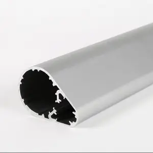 7075 1mm de aluminio elíptica tubo