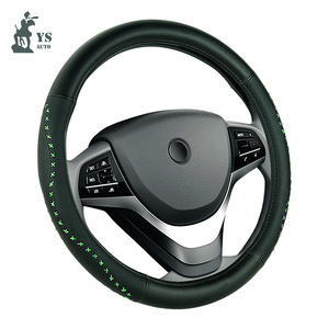 Automatique D'UNITÉ CENTRALE de PVC en cuir <span class=keywords><strong>Couvre</strong></span> <span class=keywords><strong>Volant</strong></span> de Voiture Auto Accessoires Enjoliveurs - Product Image 2