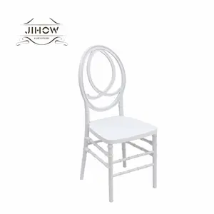 China Crystal Resin Phoenix Chair Tiffany Chiavari Chair for Wedding Wholesale Price