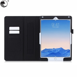 Factory Direct 12.9 \ "Noir PU Cuir Tablette Shell Pouch <span class=keywords><strong>pour</strong></span> <span class=keywords><strong>iPad</strong></span> <span class=keywords><strong>Pro</strong></span> 12.9 Premium Tablet Case Cover - Product Image 2