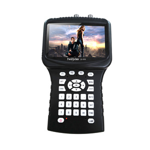 4.3 zoll HD Combo Signal Finder Meter unterstützung DVB-S2 DVB-T2 DVB-C Spectrum Analyzer CCTV tester in CVBS Speaker Torch - Product Image 1