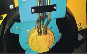 1500kg Vibrations walzen Doppelt rommel hydraulische Vibrations-Mini-Straßen walze RZ900G - Product Image 3