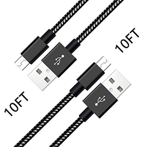 3ft/6ft/10ft nylon bện cáp <span class=keywords><strong>Micro</strong></span> <span class=keywords><strong>USB</strong></span> sạc nhanh cáp dữ liệu tốc độ cao kết nối <span class=keywords><strong>USB</strong></span> - Product Image 2