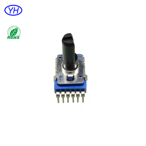 Buena calidad OEM 11mm 6 pines a503 10K con potenciómetro vertical de eje aislado - Product Image 4