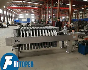 Thép không Gỉ Tấm Lọc Báo Chí Gốm Sứ Máy Ép Bùn Lọc Press Máy