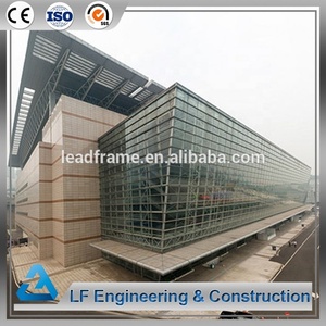โครงสร้างเหล็ก<span class=keywords><strong>หลังคา</strong></span>โค้งสำเร็จรูปสำหรับห้างสรรพสิน<span class=keywords><strong>ค้า</strong></span>พร้อม<span class=keywords><strong>หลังคา</strong></span>กระจก - Product Image 5