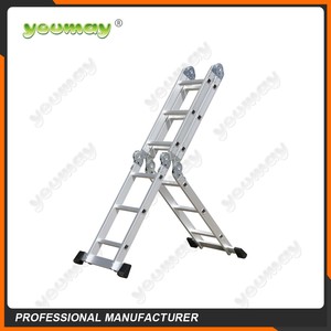 Échelle multifonctionnelle <span class=keywords><strong>pliable</strong></span> en aluminium fabriquée en usine - Product Image 6