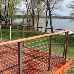 Bascule de fil en acier inoxydable, <span class=keywords><strong>balustrade</strong></span>/<span class=keywords><strong>balustrade</strong></span> à bas prix, pour l'<span class=keywords><strong>extérieur</strong></span> - Product Image 2