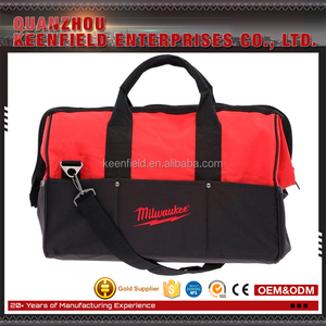 Rojo usos múltiples bolsillos 600D/PVC poliéster bolsa <span class=keywords><strong>de</strong></span> <span class=keywords><strong>herramientas</strong></span> para los <span class=keywords><strong>fontaneros</strong></span> - Product Image 1