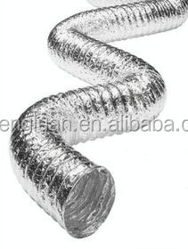 <span class=keywords><strong>Conduit</strong></span> d'air flexible en aluminium <span class=keywords><strong>isolé</strong></span> en feuille d'aluminium - Product Image 3