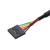 Módulo Convertidor Serial USB a TTL de 3.5mm con Chip FTDI FT232RL PL2303 y Adaptador USB Macho, Cable Convertidor TTL TXD 5V 232R 3V3