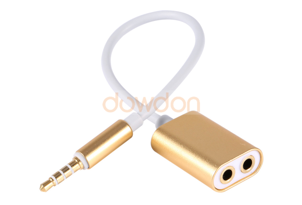 オーディオスプリッター 匿名配送❣️3.5mmオーディオケーブル