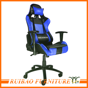 2016 high quality Office used home blue computer chairs buy online - Product Image 1