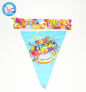 ธงกระดาษตกแต่งงานปาร์ตี้วันเกิดธีมหอไอเฟลปารีส - Product Image 3