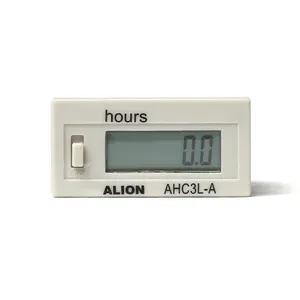 Alion Ahc3l 220V Wit Lcd-Scherm Digitale Uur Meter Teller Met Goede Prijs Din Rail Voorpaneel Installatie