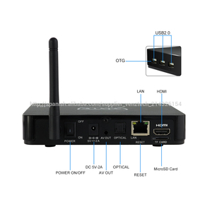 Stream TV en vivo en todo el mundo de forma gratuita Amlogic S805 cuádruple núcleo cuadro de tv android soporta H.265 HEVC 1080P - Product Image 4