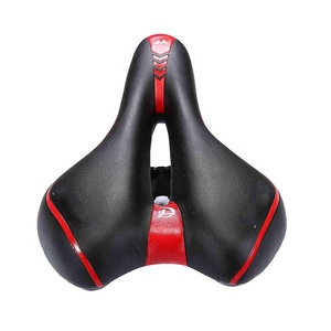 ZOYOSPORTS Sillín <span class=keywords><strong>de</strong></span> <span class=keywords><strong>bicicleta</strong></span> ergonómico Transpirable Cómodo <span class=keywords><strong>Asiento</strong></span> <span class=keywords><strong>de</strong></span> <span class=keywords><strong>bicicleta</strong></span> <span class=keywords><strong>de</strong></span> montaña Hecho <span class=keywords><strong>de</strong></span> cuero plástico y PVC Diseño simple - Product Image 4