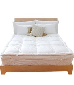 Double Layer Down <strong>Feather</strong> <strong>Bed</strong> Hotel Mattress <strong>Topper</strong> - Product Image 1