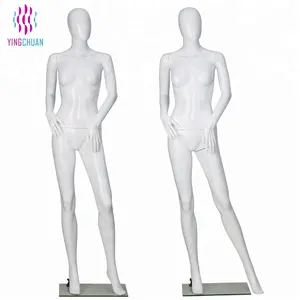 Abstracte Vrouwelijke Sexy Vrouwen Ei Hoofd Mannequin