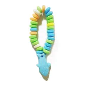 Pulsera de pescado Halal, 14g, caramelo, dextrosa, tableta de presión, caramelo