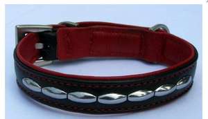 ปลอกคอจูงสุนัขหนังแกะใส่สบายปลอกคอสัตว์เลี้ยงแบบพับเก็บได้แสงไฟง่ายการฝึกด้วยลูกไม้สีทึบหมุดที่ยั่งยืน - Product Image 2