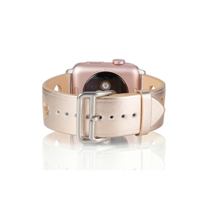 Doux montre smart <span class=keywords><strong>watch</strong></span> bande femmes en <span class=keywords><strong>cuir</strong></span> <span class=keywords><strong>bracelet</strong></span> pour <span class=keywords><strong>apple</strong></span> - Product Image 5