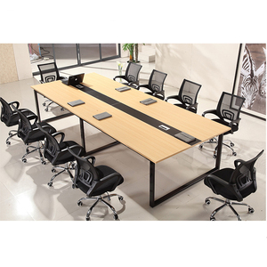 <span class=keywords><strong>Table</strong></span> de conférence moderne avec chaise de bureau, salle de réunion Konferenztisch Mesa De Reuniones Tavolo Da - Product Image 6