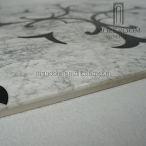 <span class=keywords><strong>Italie</strong></span> Bianco Carrara blanc carreaux de marbre italien prix de marbre marbre carrelage pour salon motifs moderne salle - Product Image 6