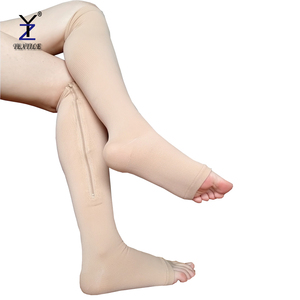 La prensa <span class=keywords><strong>compresión</strong></span> relax calcetines <span class=keywords><strong>Medias</strong></span> con cremallera - Product Image 4