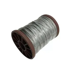 Galvanized steel wire in plastic Spool, spool galvanized wire