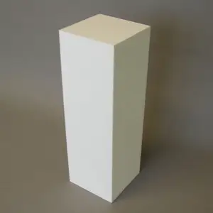 Màu Đen Và Rõ Ràng Cube Acrylic Plinth Hiển Thị