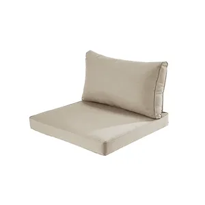 Bán Buôn Trong Nhà/Ngoài Trời Chất Lượng Cao Tối Màu Xám Sâu Ghế Ghế Cushion Set, Tất Cả Các Mùa Có Sẵn Đệm