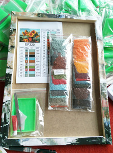 Bức Tranh Kim Cương Vuông Nghệ Thuật <span class=keywords><strong>Audrey</strong></span> <span class=keywords><strong>Hepburn</strong></span> Chân Dung GZ427- 40*50 - Product Image 2