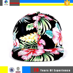 Factura de encargo plana flor casquillos del snapback - Product Image 2