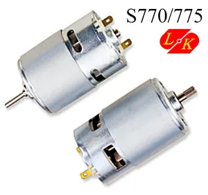 24V dc electric motor 775 power tools and cropper motor