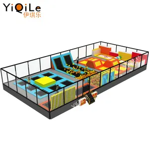 2019 chuyên nghiệp thể dục trampolome giường hoặc trampoline công viên xuất tại Trung Quốc cho bán