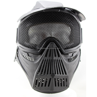 Masker Wajah Peninggi Label Memanah, Masker Paintball Tiup